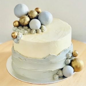 Spheres cake