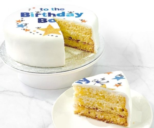 Birthday Boy Cake - Serves 8