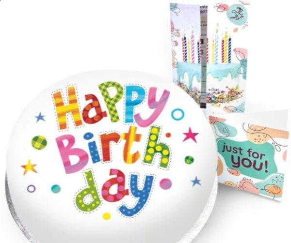 Happy Birthday Cake - Serves 8