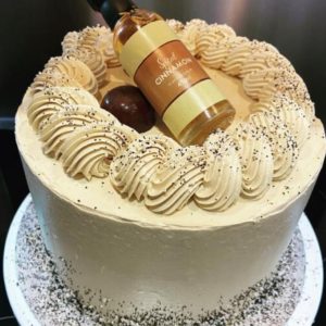 Mocca birthday cake