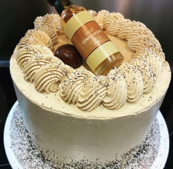 Mocca birthday cake